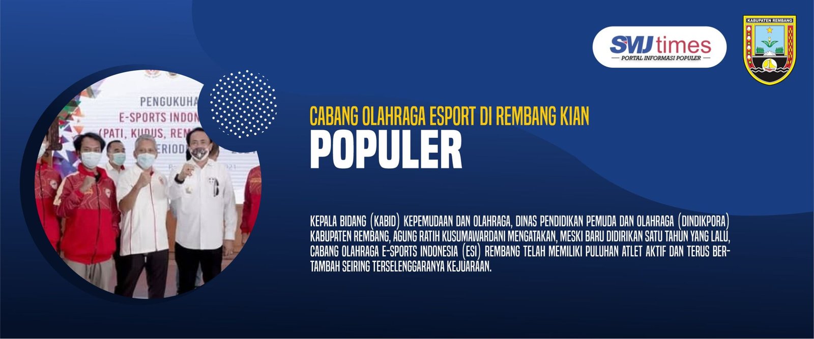 Cabang Olahraga Esport di Rembang Kian Populer