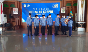 Peringati HUT ke-50 KORPRI, Pemkab Pati Adakan Santunan Anak Yatim dan Lomba Kinerja OPD