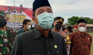 Pedagang di Pasar Baru Rembang Tak Dipungut Biaya Sewa