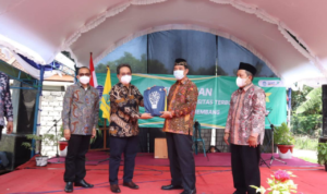 Peresmian Gedung Universitas Terbuka di Rembang