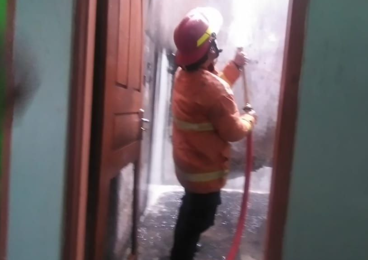 Kebakaran Rumah di Ngurensiti Pati