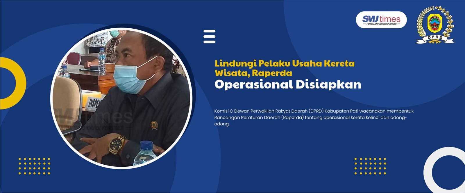 Lindungi Pelaku Usaha Kereta Wisata, Raperda Operasional Disiapkan