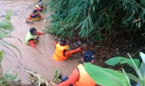 Korban Tenggelam di Sungai Tayu Pati Belum Ditemukan