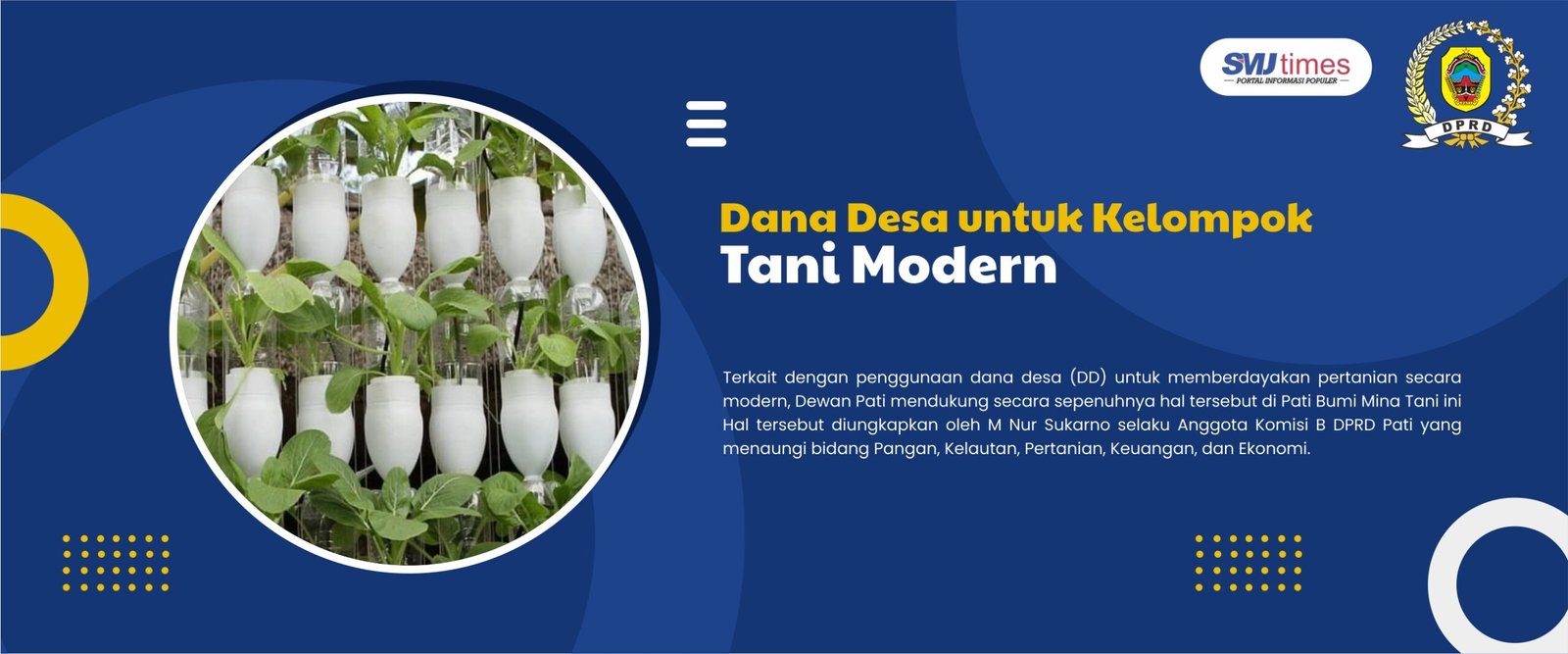 Dana Desa untuk Kelompok Tani Modern