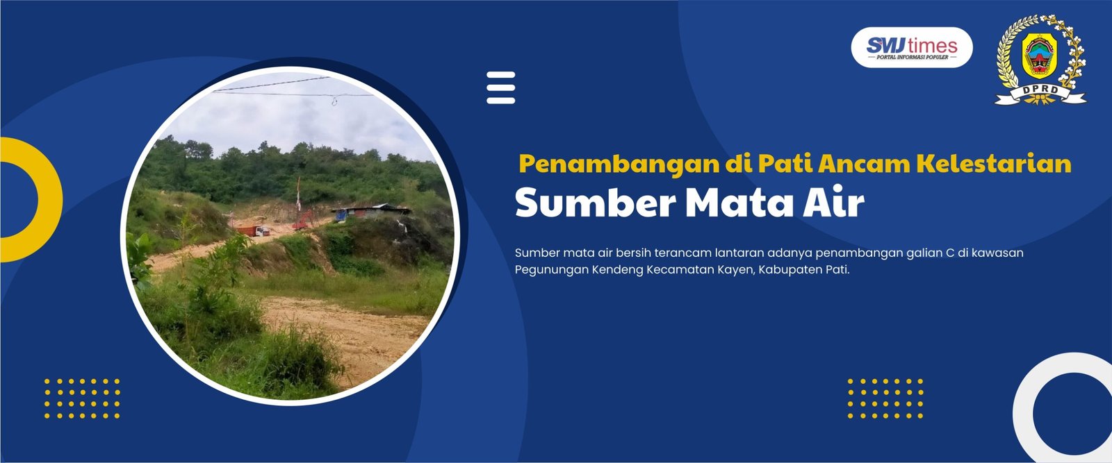 Penambangan di Pati Ancam Kelestarian Sumber Mata Air
