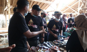 Peresmian Pasar Budaya Selodiri di Situs Megalitik