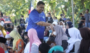 Wakil Rakyat Pati Bagikan Santunan untuk Ratusan Anak Yatim