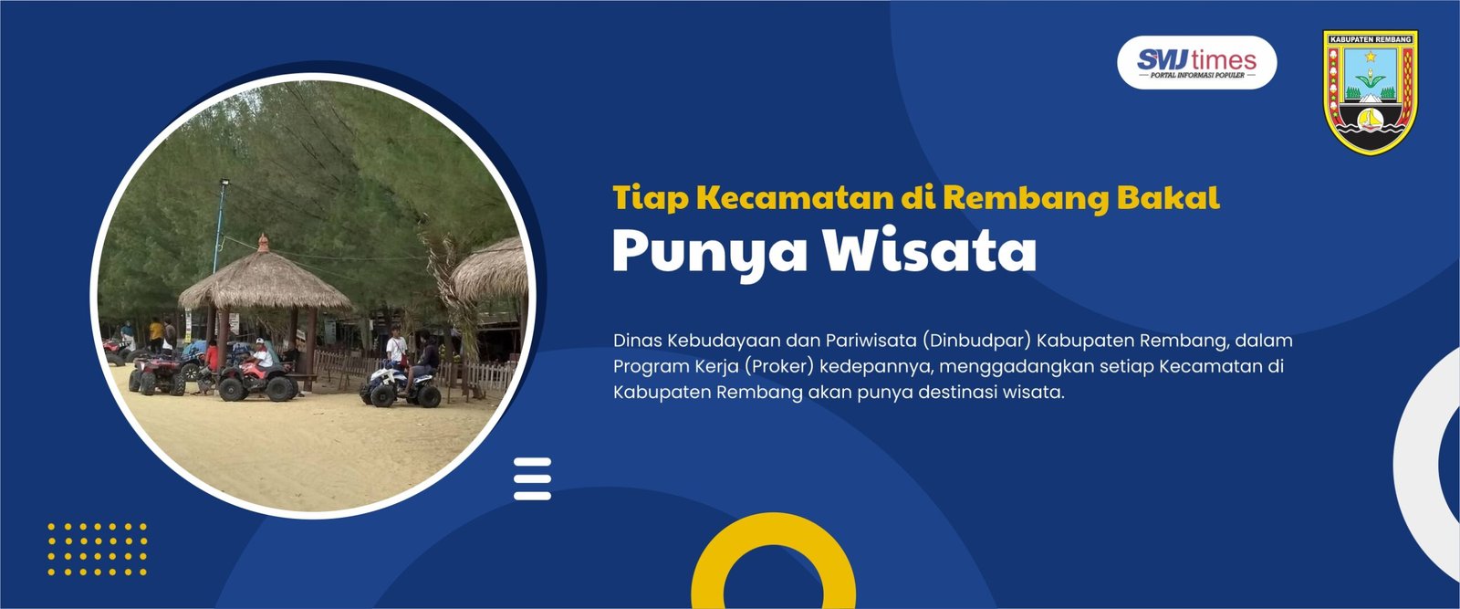 Tiap Kecamatan di Rembang Bakal Punya Wisata