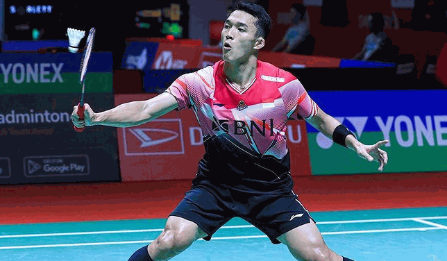 Foto: Jonatan Christie Akan Melawan Shi Yu Qi/ Instagram @badminton.ina