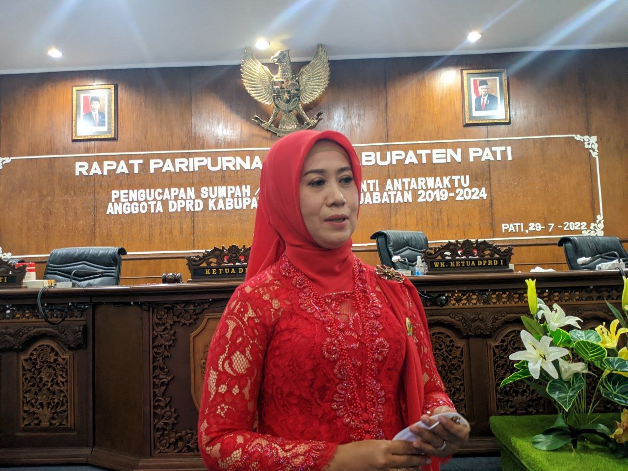 Foto: Anggota komisi D DPRD Kabupaten Pati, Siti Asiyah (Sumber: istimewa)