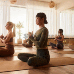 Foto: ilustrasi orang melakukan olahraga yoga (sumber: istock)
