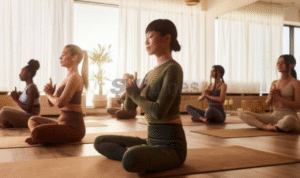 Foto: ilustrasi orang melakukan olahraga yoga (sumber: istock)