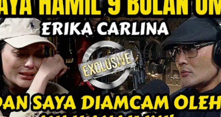 Foto: tayangan eksklusif pengakuan Erika Carlina (sumber: YouTube)