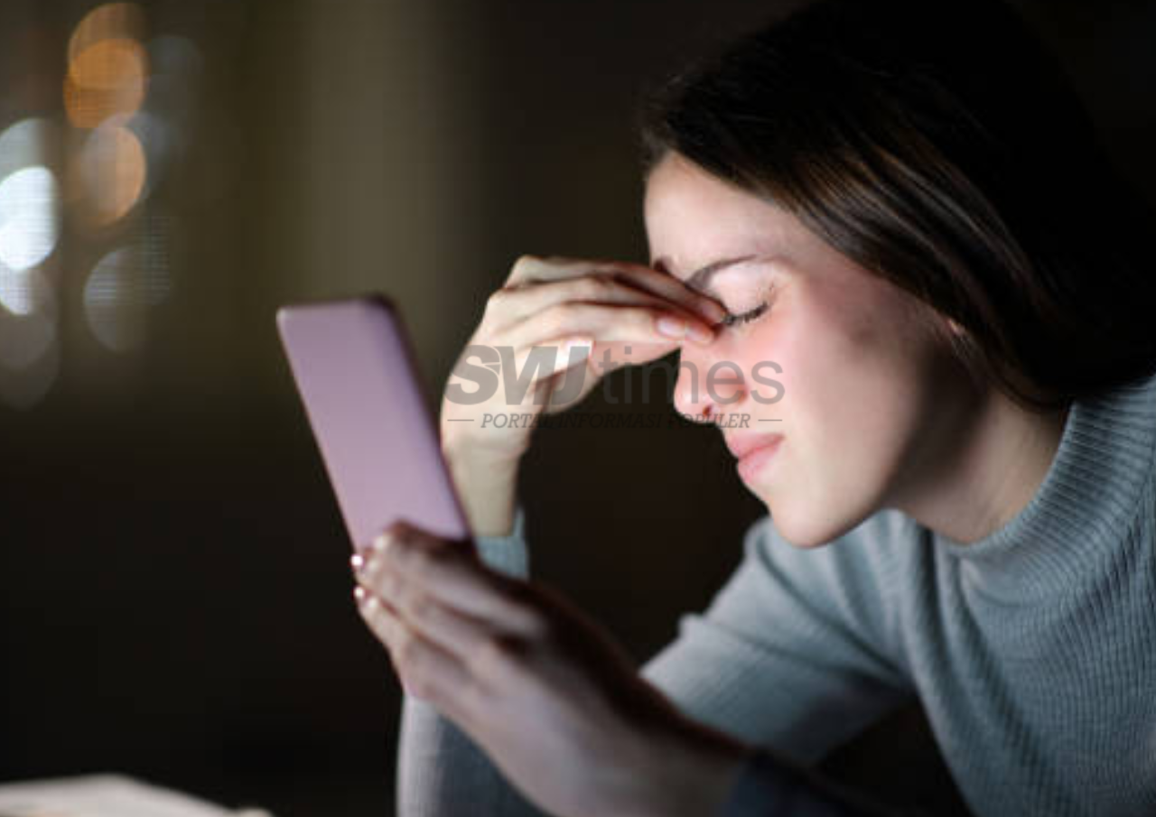 Foto: Efek Radiasi Biru dari Gawai terhadap Kesehatan Mata (sumber: istock)