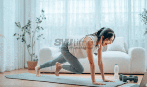 Foto: Yoga sebagai Contoh Olahraga Ringan (sumber: istock)