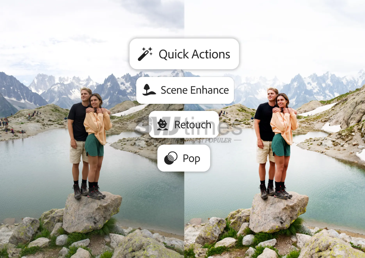 Foto: tampilan laman Adobe Lightroom (sumber: Adobe website)