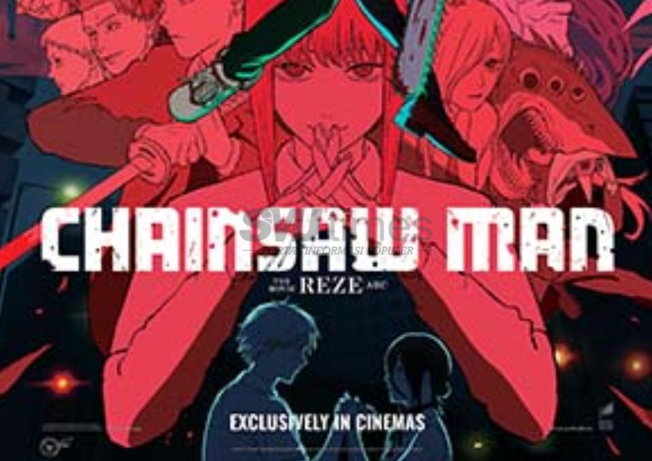 Foto: Poster Film Chainsaw Man (sumber: Cinema XXI)