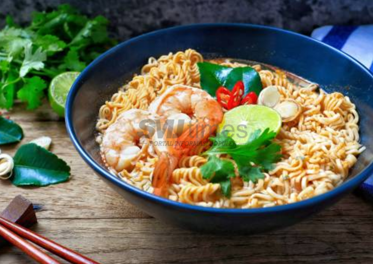 Foto: ilustrasi olahan mi instan (sumber: istock)