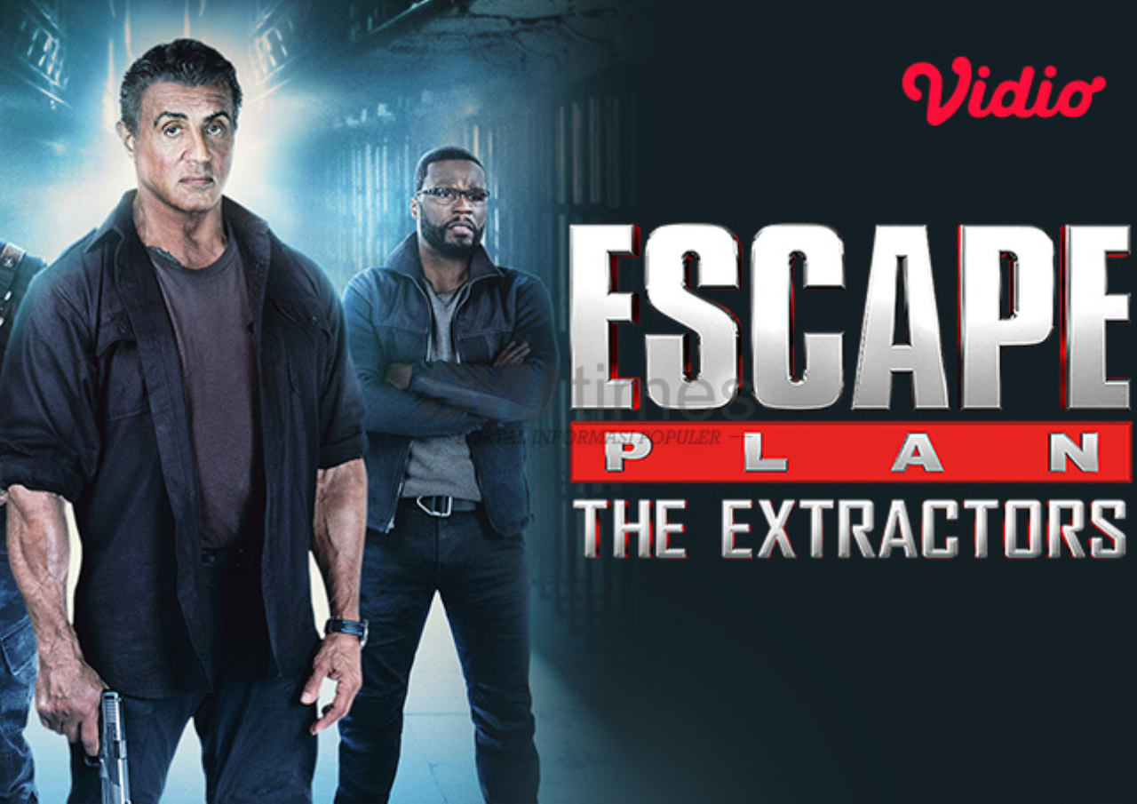 Foto: Poster Film Escape Plan: The Extractors (sumber: Vidio)