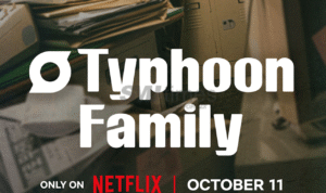 Foto: Poster Drakor Typhoon Family (sumber: What's on Netflix)