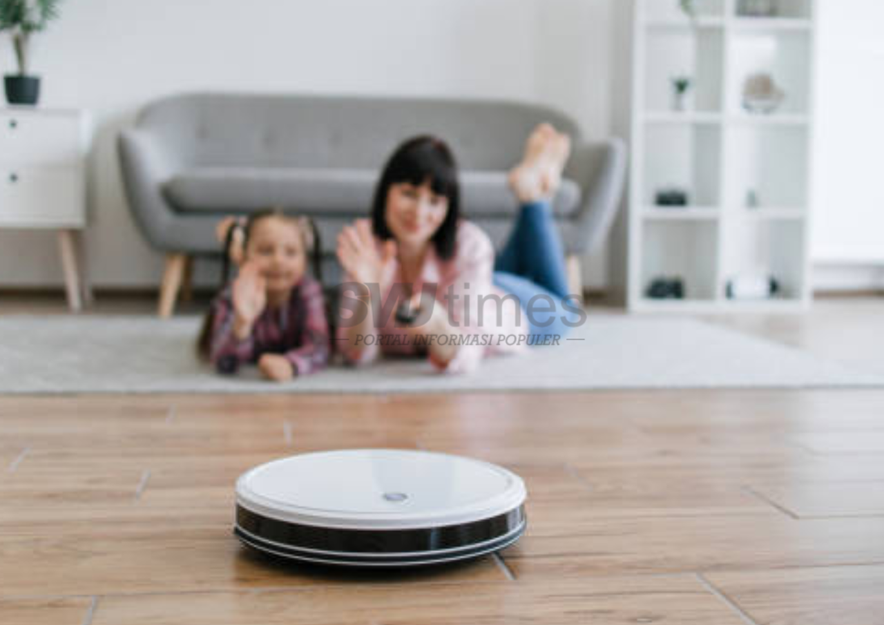 Foto: ilustrasi vacuum cleaner robot (sumber: istock)