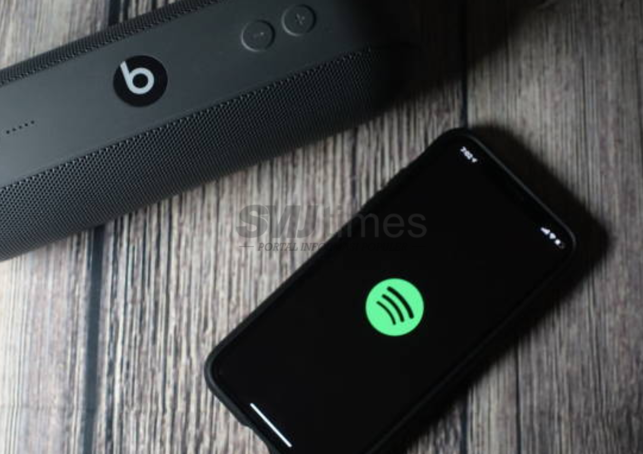 Foto: logo Spotify (sumber: istock)