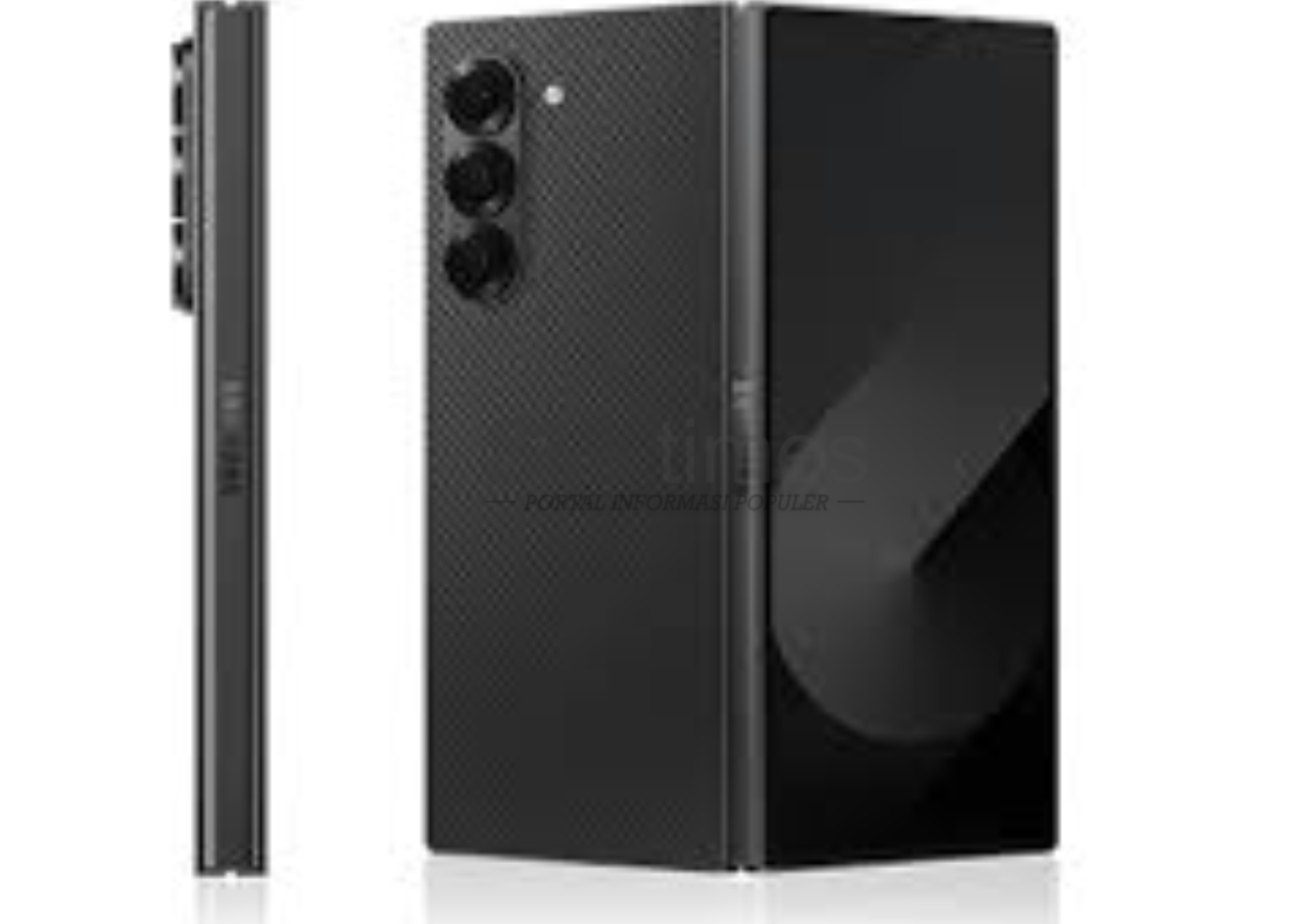 Foto: Potret Galaxy Z Fold 6, salah satu contoh smartphone lipat (sumber: Samsung)