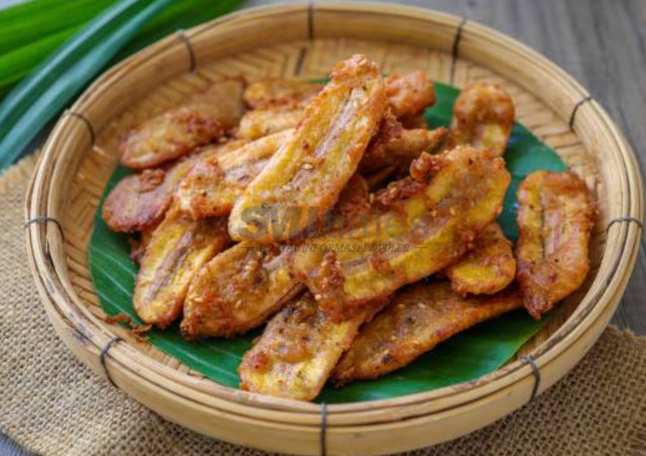 Foto: ilustrasi camilan pisang goreng (sumber: istock)