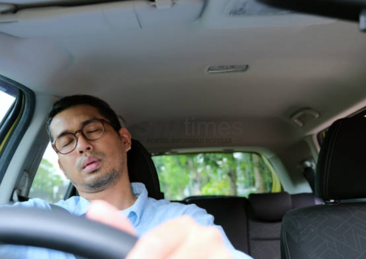 Foto: ilustrasi micro-sleep saat menyetir (sumber: istock)