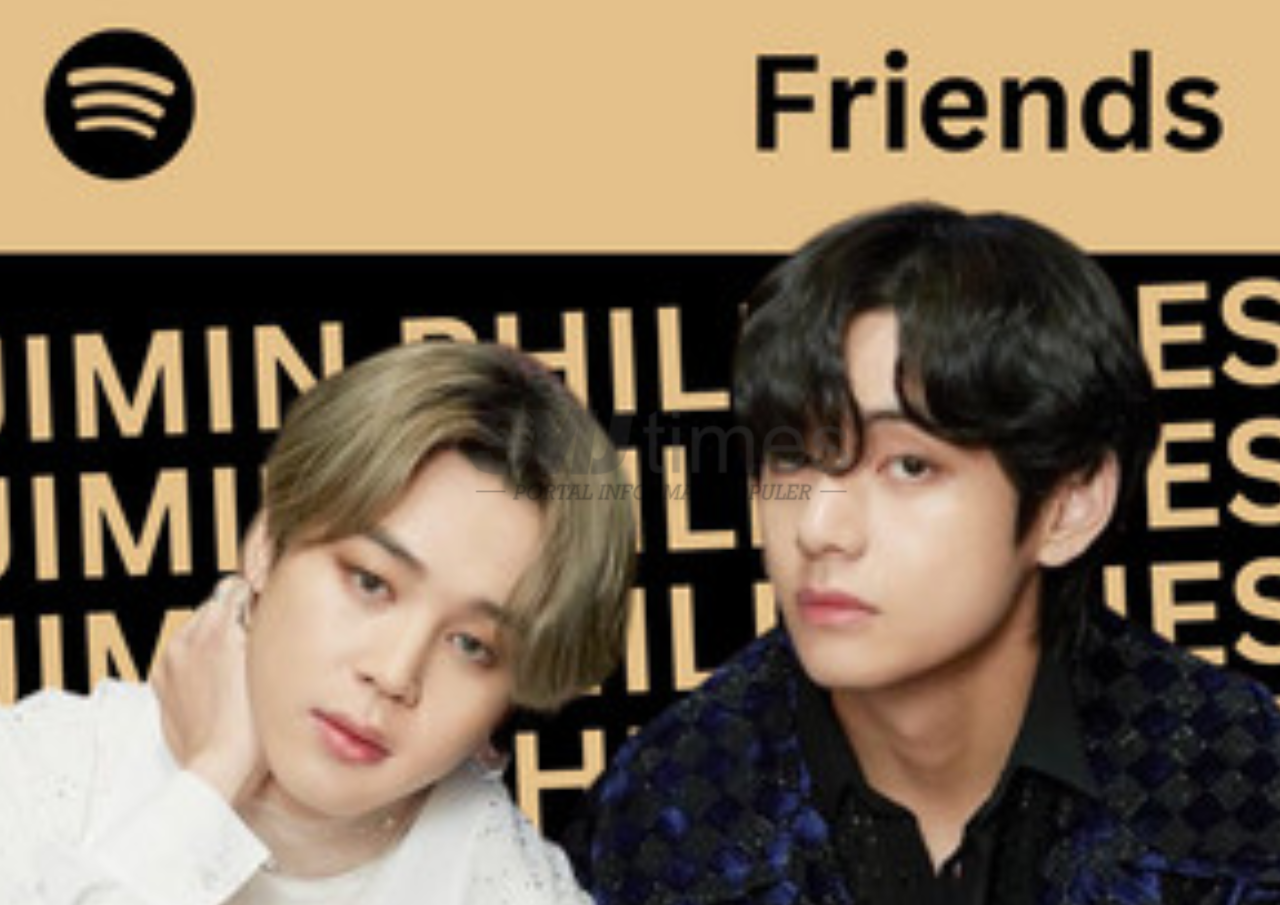 Foto: Poster Lagu Friends BTS dalam Spotify (sumber: Spotify)