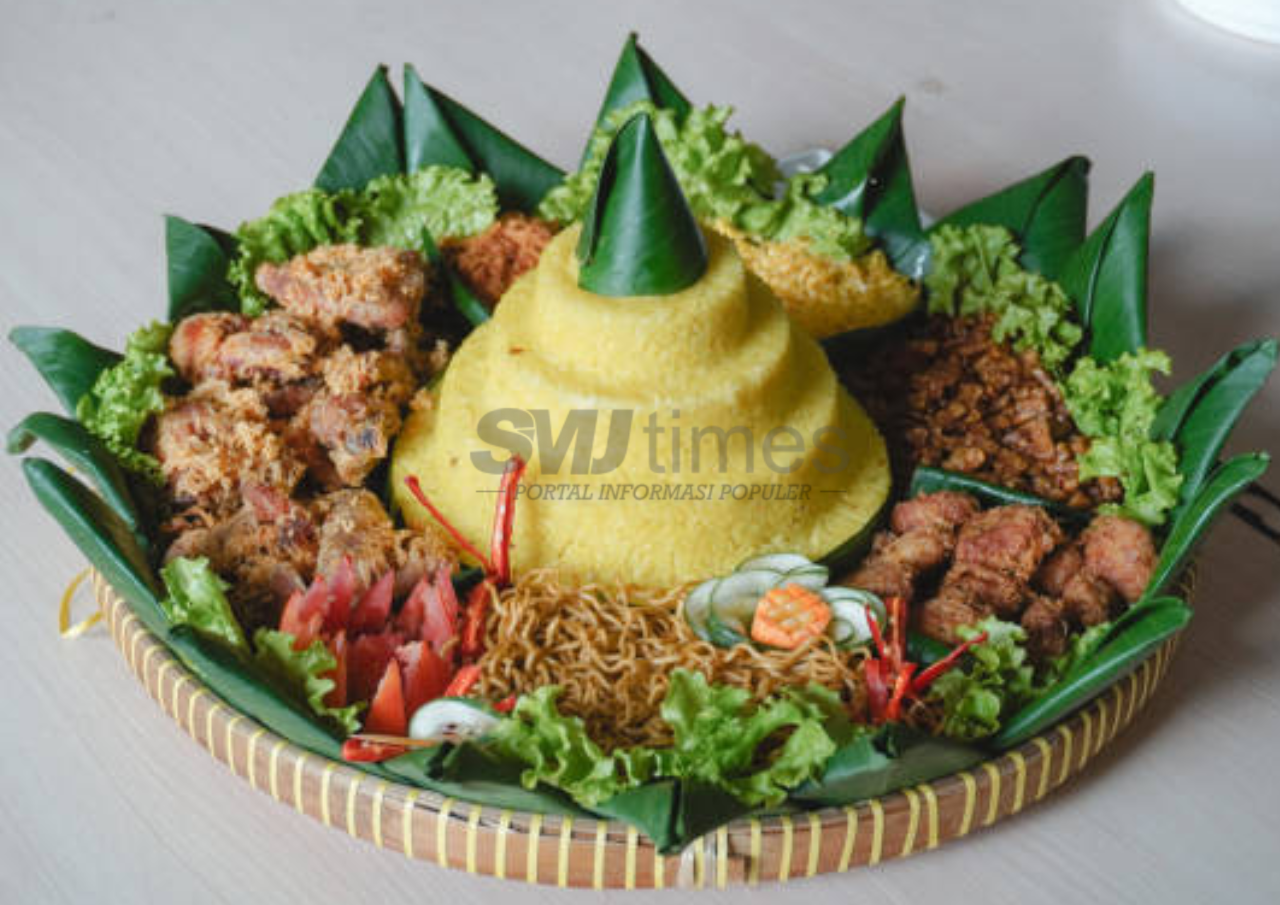 Foto: Ilustrasi Nasi Tumpeng (sumber: istock)