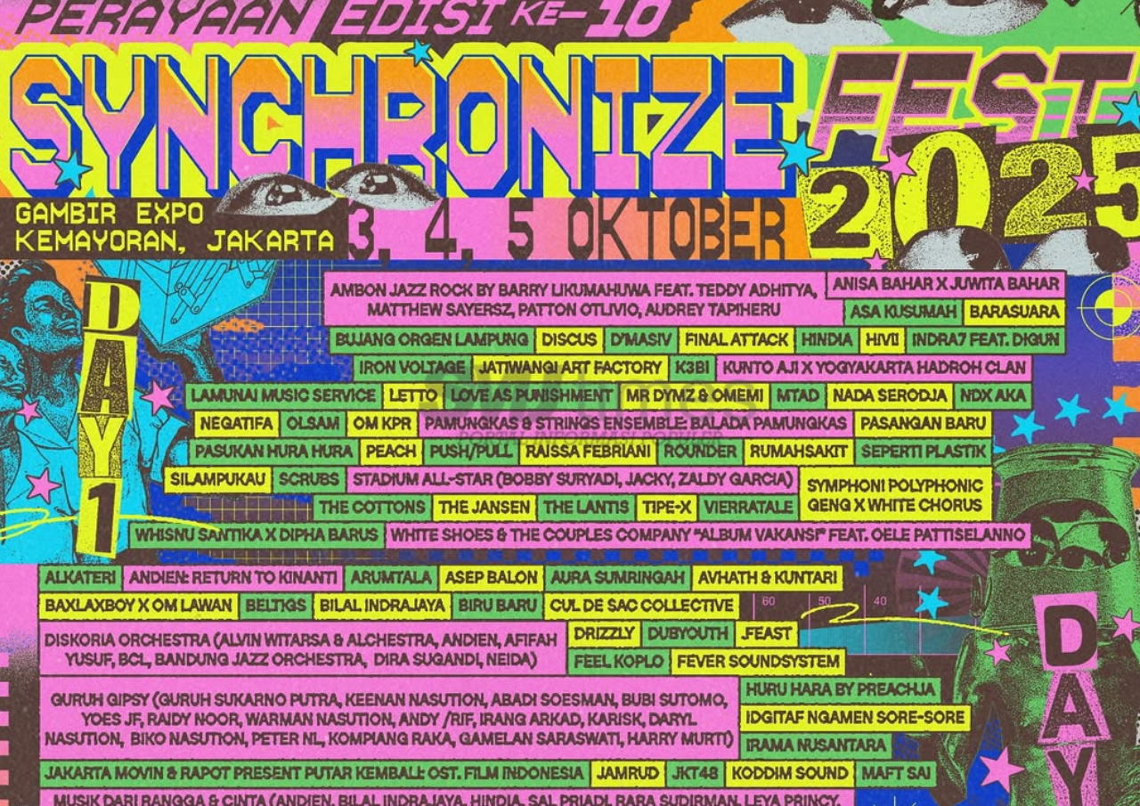 Synchronize Fest Buka Tiker Early Bird 2026, Sudah Termasuk Donasi Tanam Mangrove