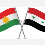 Bendera Kurdi dan Suriah Pemerintah Suriah Mulai Akui Kelompok Minoritas Kurdi sebagai Bagian dari Bangsanya