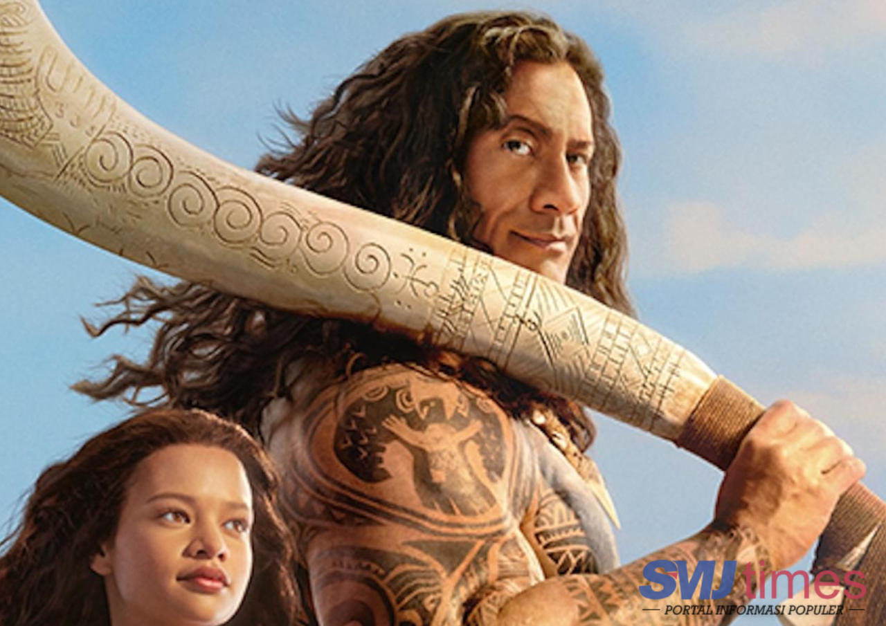 Penampilan Dwayne Johnson di Trailer Film Moana Live-Action Jadi Perbincangan Penonton