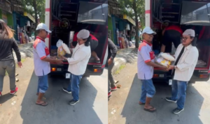 Lakukan Aksi Kemanusiaan, Mas Suhartono Bagikan 3.000 Paket Sembako untuk Masyarakat Pati
