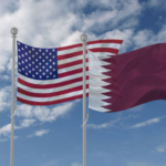 Bendera AS dan Qatar Permintaan AS kepada Qatar untuk menjadi Mediator Utama pada Konfliknya dengan Iran Ditolak