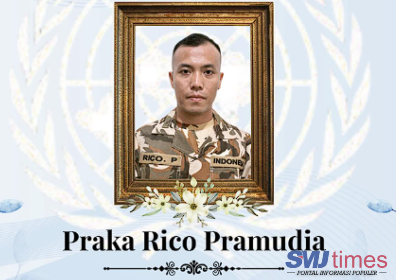 Prajurit TNI Praka Rico Dinyatakan Gugur di Lebanon, UNIFIL Beri Penghormatan Terakhir