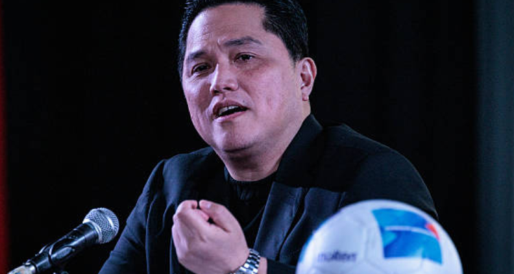 Erick Thohir Ketum PSSI Erick Thohir Dukung Rencana FIFA untuk Jual Saham Piala Dunia