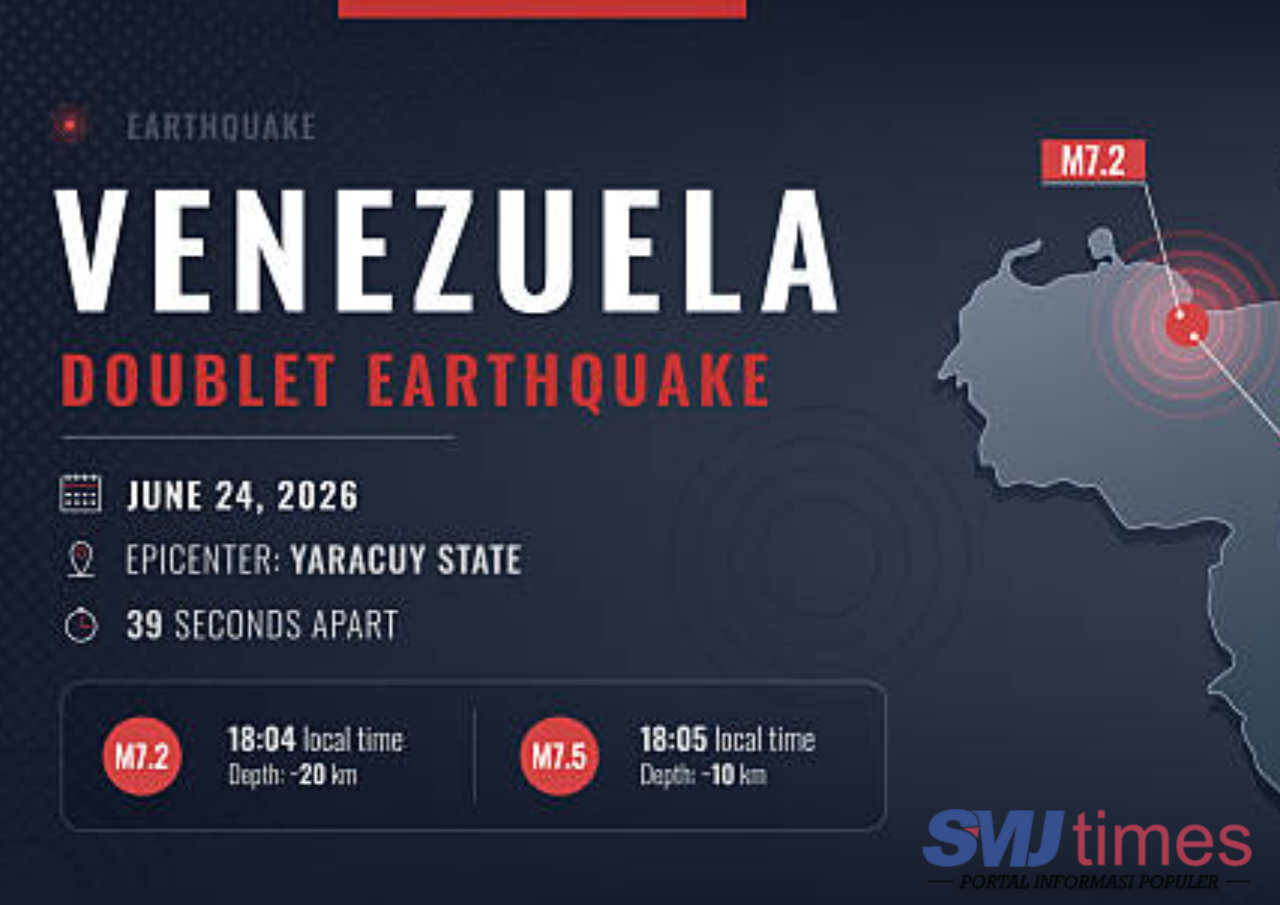 Gempa Kembar Serang Venezuela Pekan Lalu, Puluhan Ribu Orang Masih Dinyatakan Menghilang