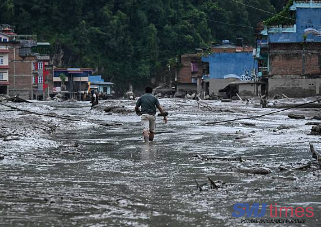 Bencana Banjir Bandang Landa Nepal, 22 Tewas dan 384 Wisatawan Dinyatakan Hilang