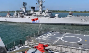 KRI Sriwijaya, Kapal Induk Pertama Milik TNI AL Buatan Italia yang Sampai di Indonesia KRI Sriwijaya, Kapal Induk Pertama Milik TNI AL Buatan Italia yang Sampai di Indonesia